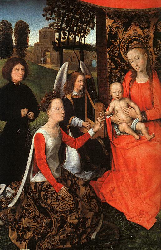 Hans Memling The Marriage of St.Catherine